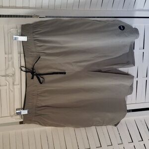 Vassa olive green mens multisports shorts  lined size XL